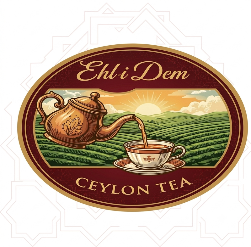 Ehli Dem Ceylon Tea - Premium Seylan Çayı logosu